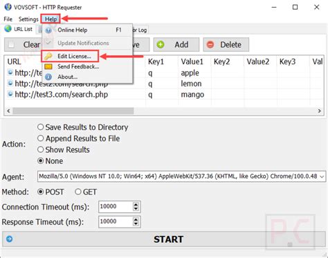 VovSoft Http Requester 5.2